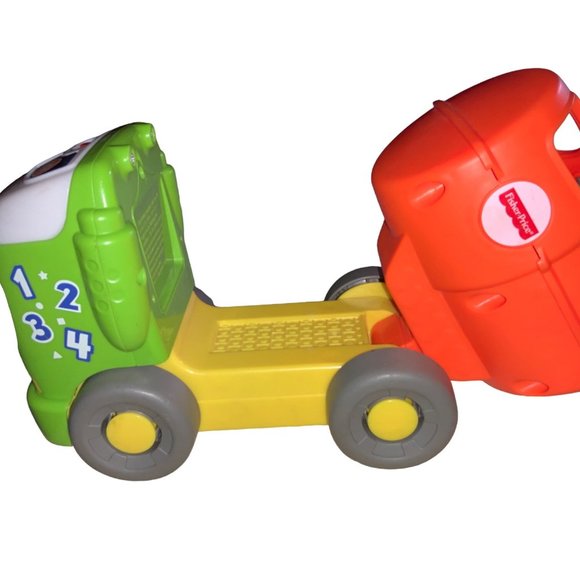 Fisher Price Sort And Spill Learning Truck with Sounds, Songs, & Phrases - Picture 3 of 11